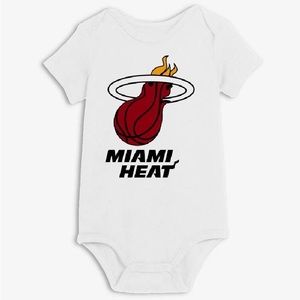 Miami Heat Baby Onesie